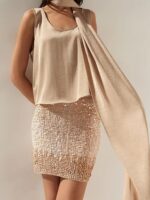 Μίνι Φούστα Με Παγιέτες - Image 2