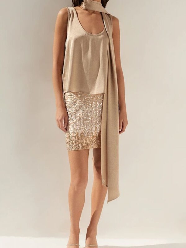 Μίνι Φούστα Με Παγιέτες