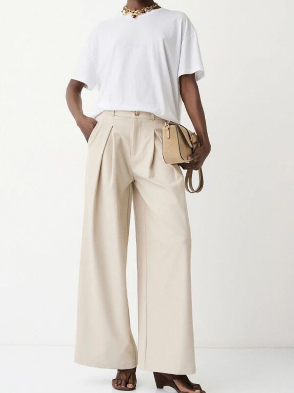 Παντελόνι Με Πιέτες