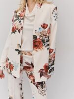 Φλοράλ Σακάκι Xωρίς Kλείσιμο - Image 4