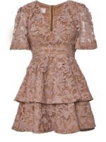 Μίνι crochet Φόρεμα Με Βολάν - Image 4