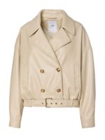 Δερματίνη Μπουφάν Με Ζώνη - Image 4