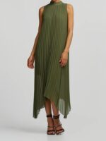 Πλισέ Μίντι Φόρεμα