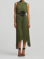 Πλισέ Μίντι Φόρεμα - Image 4