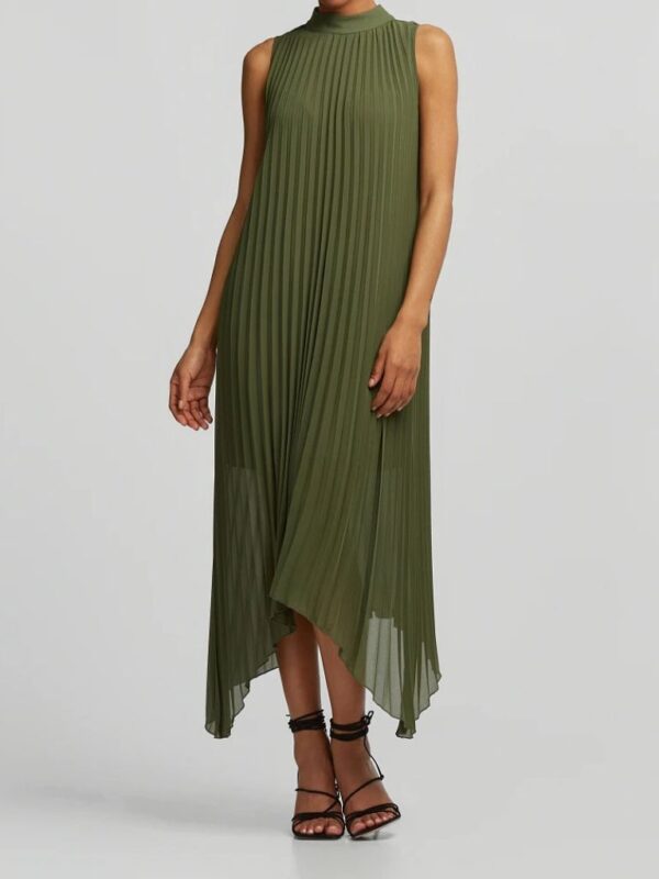 Πλισέ Μίντι Φόρεμα