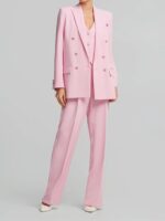 Σταυρωτό Σακάκι Με Ποσέτ