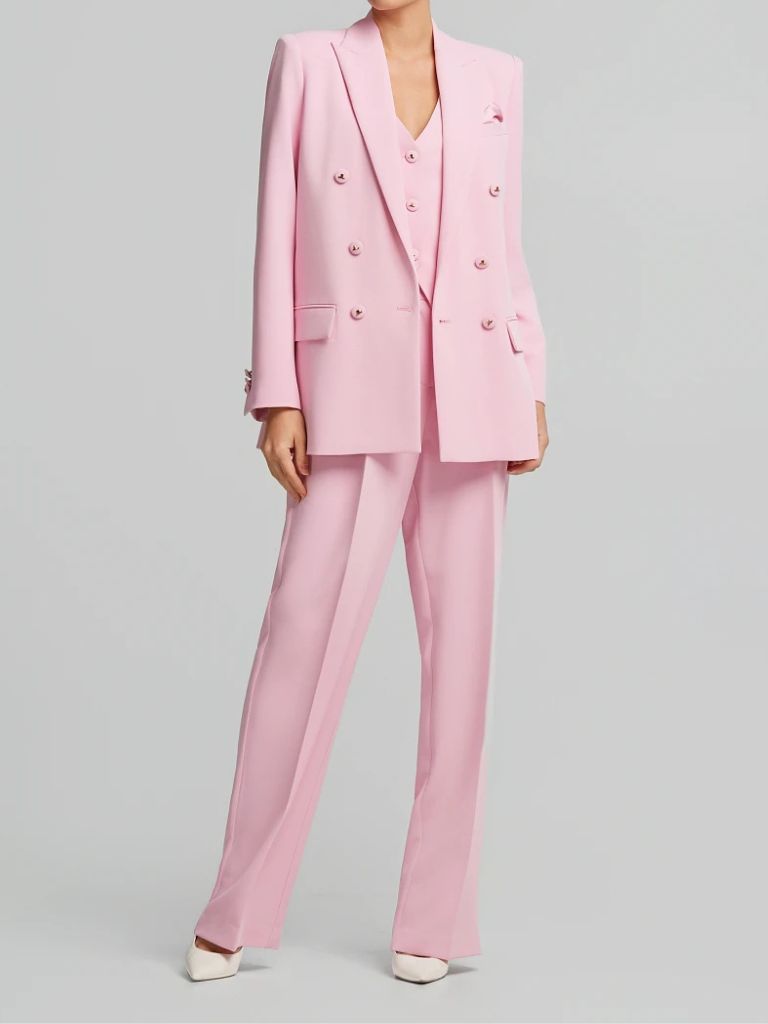 LYNNE_055-514002-40 Σταυρωτό Σακάκι Με Ποσέτ - Image 1