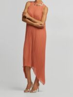 Πλισέ Μίντι Φόρεμα - Image 3