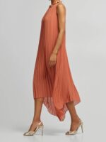 Πλισέ Μίντι Φόρεμα - Image 4