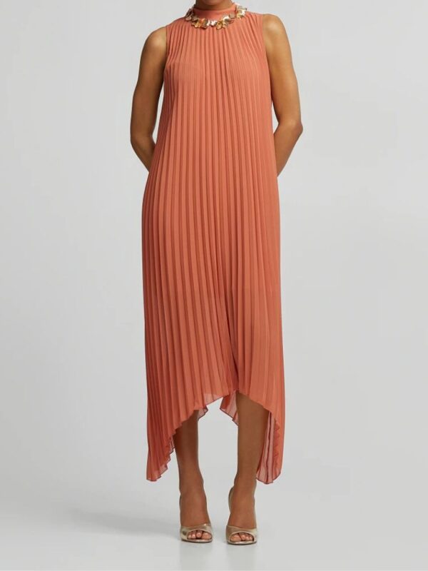 Πλισέ Μίντι Φόρεμα