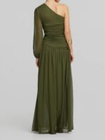 Μάξι Φόρεμα Με Έναν Ώμο - Image 6