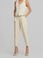 Chinos Παντελόνι Με Πιέτες