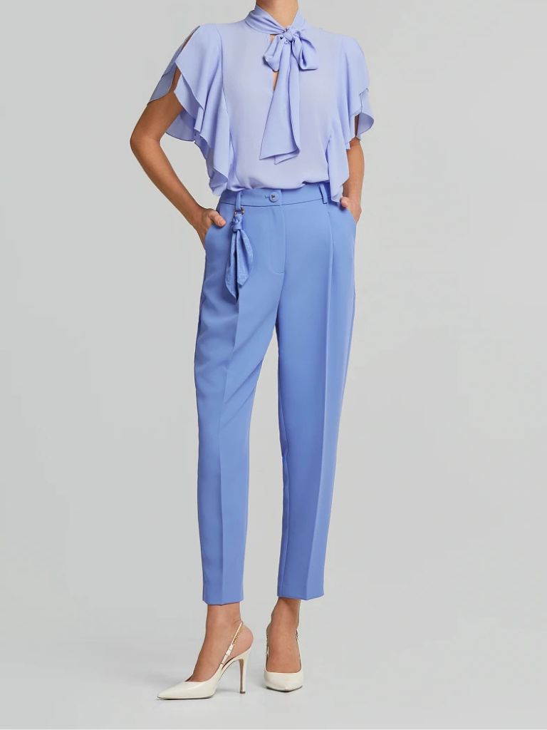 LYNNE_055_512004_603-1 Chinos Παντελόνι Με Πιέτες - Image 1