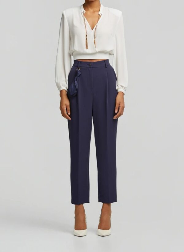 Chinos Παντελόνι Με Πιέτες