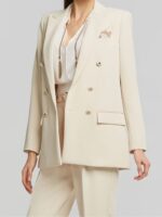 Σταυρωτό Σακάκι Με Ποσέτ