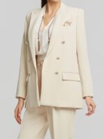 Σταυρωτό Σακάκι Με Ποσέτ - Image 4