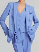 Σταυρωτό Σακάκι Με Ποσέτ