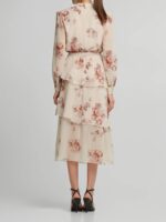 Εμπριμέ Φόρεμα Με Βολάν - Image 6