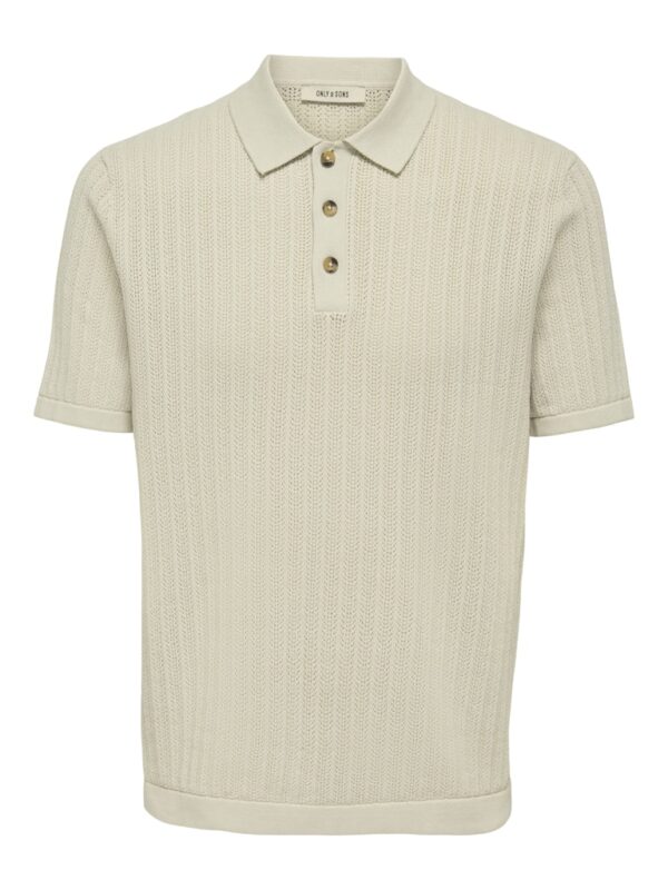 ONLY & SONS Onsmoon reg 12 SS polo knit