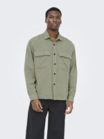 ONLY & SONS Onscaiden ls Overshirt Linen Blend - Image 3