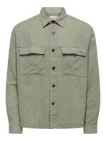 ONLY & SONS Onscaiden ls Overshirt Linen Blend - Image 4